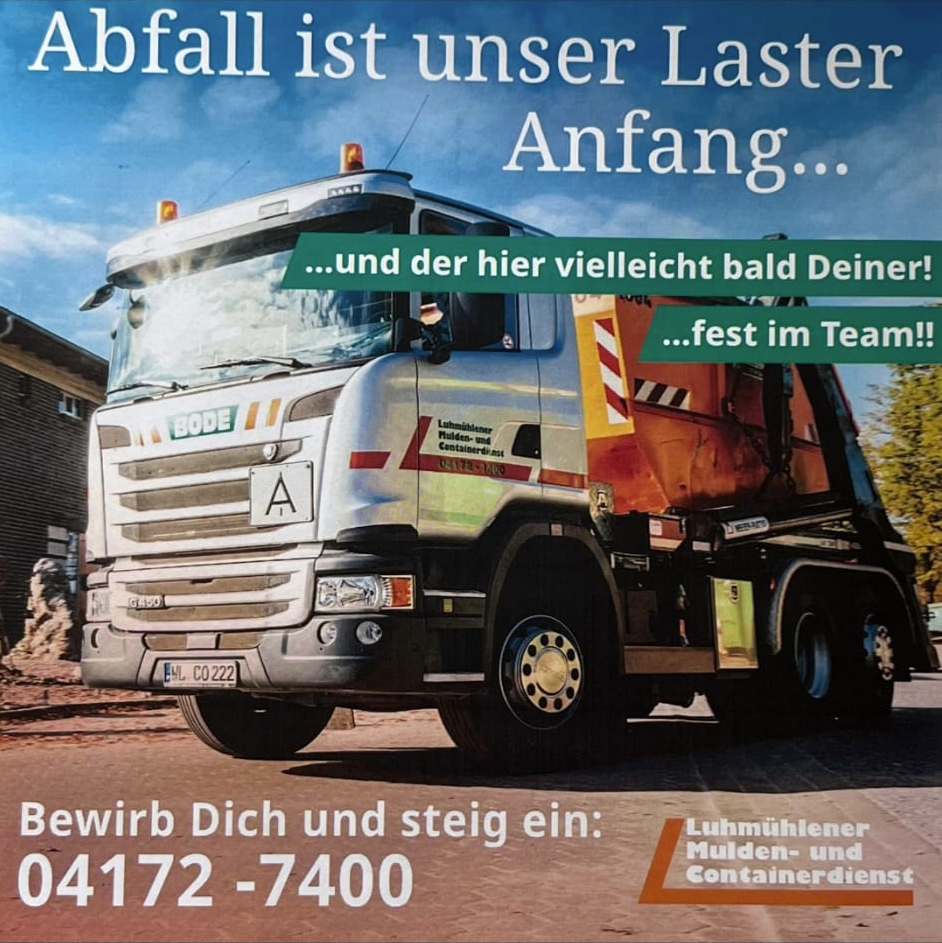 Stellenanzeige
