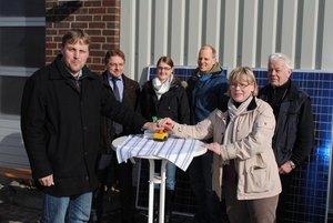 Einweihung der Anlage Einweihung der Anlage